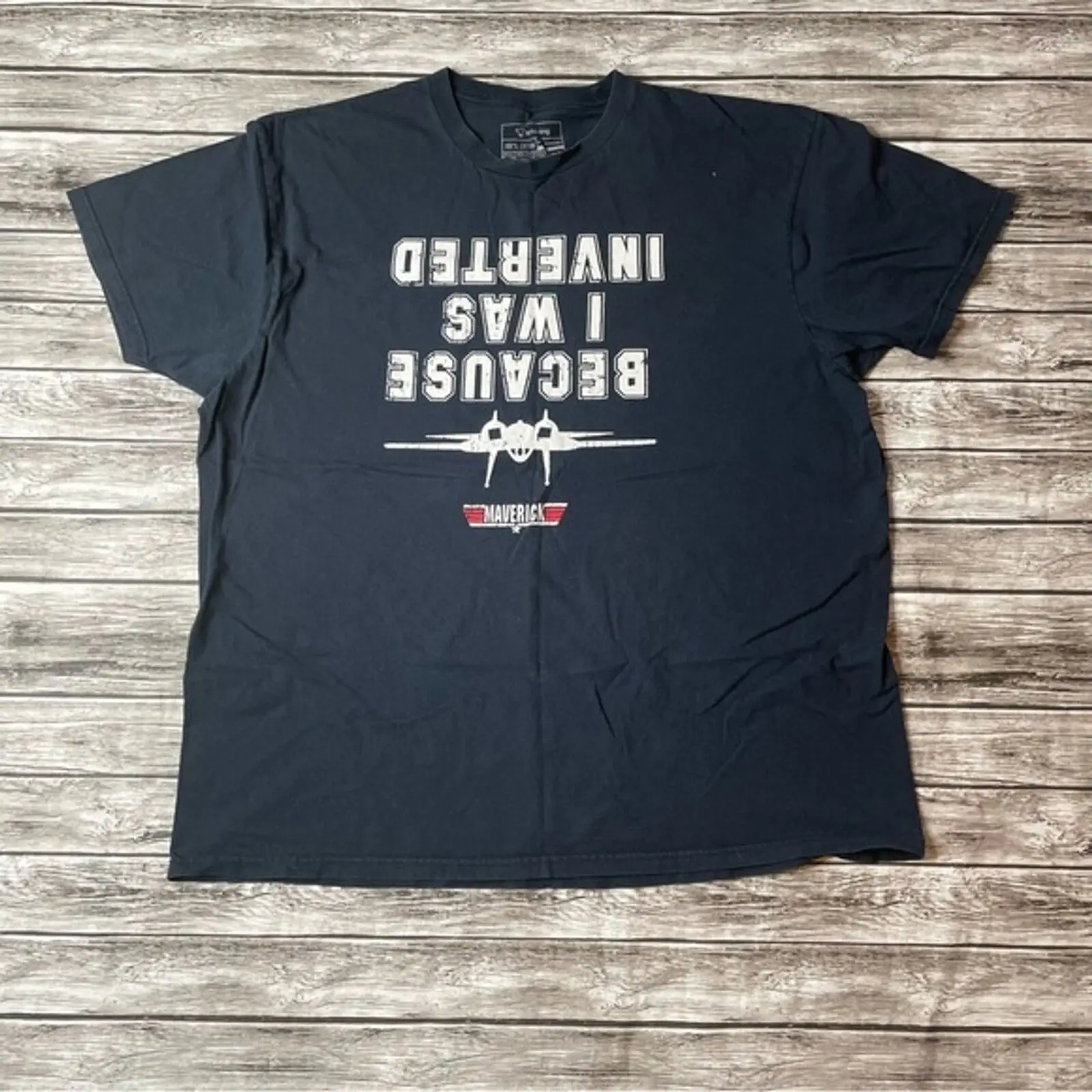 Teespring Mens Top Gun Maverick Movie Tee Shirt T-Shirt Navy Blue Xl Extra Large