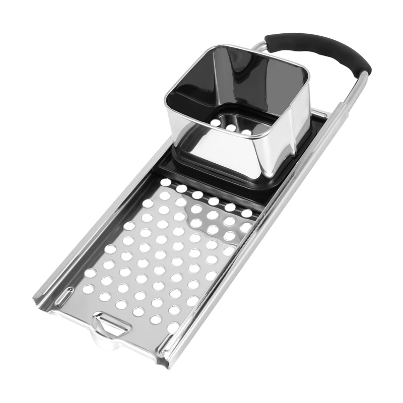 

Производитель Spaetzle из нержавеющей стали с удобной резиновой ручкой для лапши Пельменей