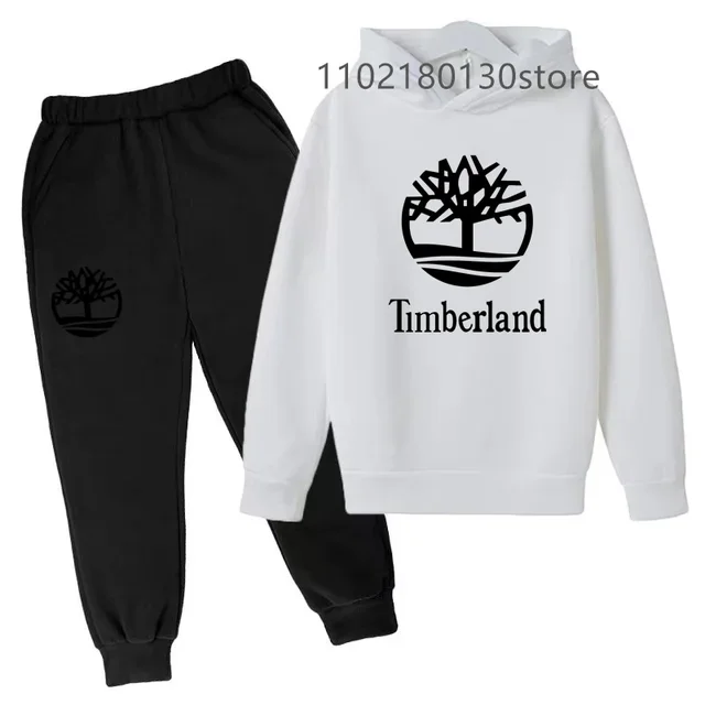 thumbnail image 1 of Sudadera con capucha para niños, chándales para niño y niña, primavera, otoño e invierno, conjunto de ropa con capucha, pantalones, traje para niños, 1 of 5