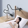 360 Clip Mobile Phone Holder Stand Portable Flexible Tablet Lazy Desk Bed Bracket Desktop Bed Mount Stand Base Support 7-11 inch