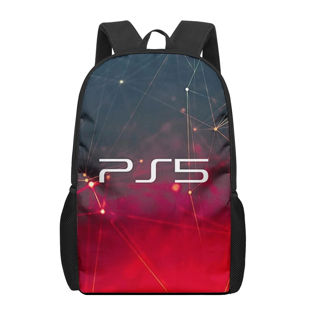 PlayStation 5 ps Pattern Children School Bags for Girls Boys Teenager