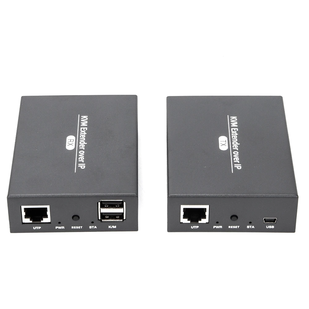 

KVM-удлинитель IP RJ45 Ethernet сетевой коммутатор TCP сетевой кабель к HD Поддержка передачи USB клавиатуры и мыши, европейская вилка