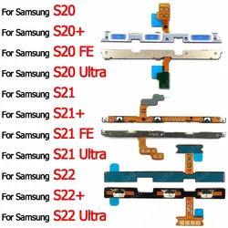 Key Power On Off Volume Switch Replacement For Samsung Galaxy S21 Plus S21+ S22 Ultra 5G S22+ S20 FE S20+ Flex Cable