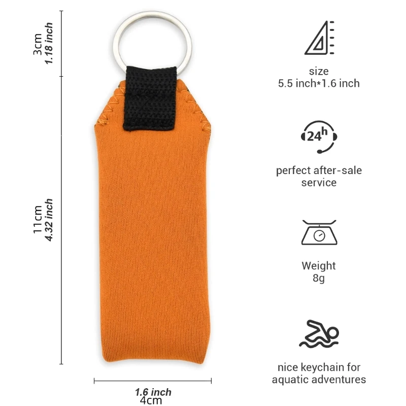 Portachiavi Galleggiante In Neoprene 4 Pezzi – Braccialetto Impermeabile Per Chiavi, Ideale Per Sport Acquatici Come Kayak, Pesca E Nuoto – Design Colorato Facile Da Individuare, Regalo Perfetto Per Uomini E Donne
