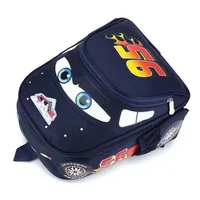 Cool and handsome cartoon car shaped children's backpack, nylon waterproof backpack, lightweight mom bag for going out 4