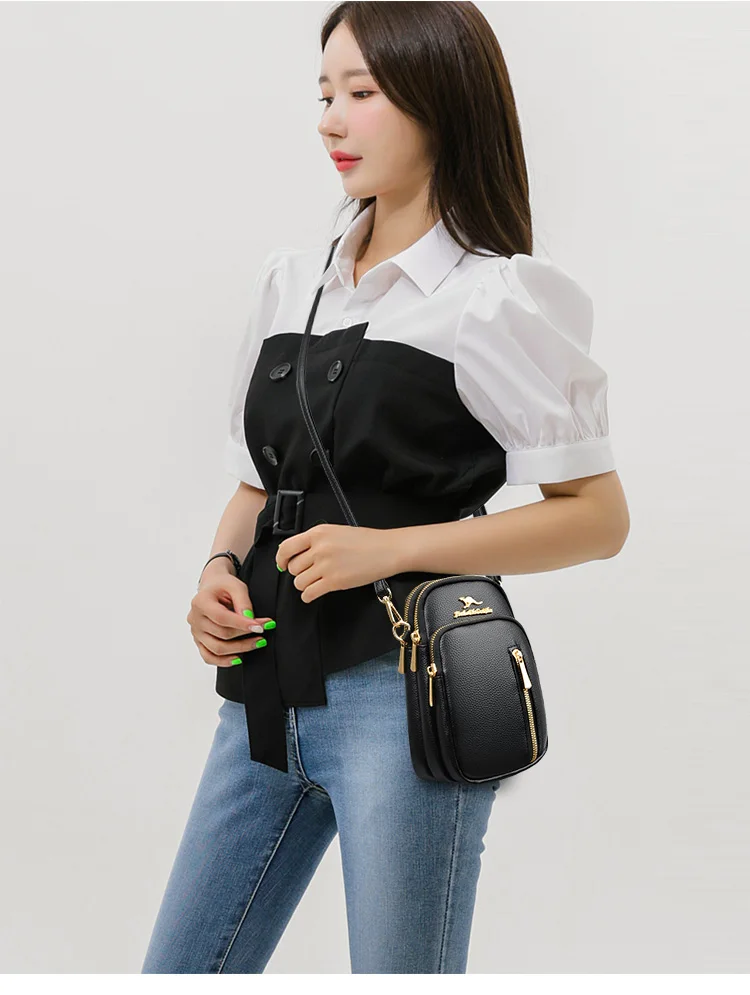 Piccola borsa a tracolla da donna per cellulare borsa design_voghion.com
