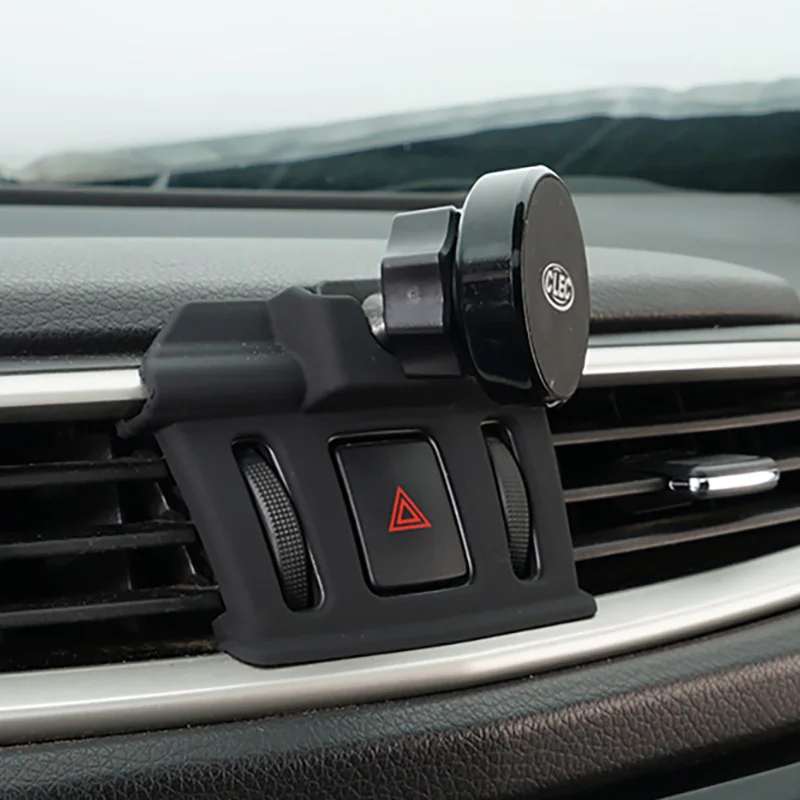 Mobile phone holder magnetic air vent mount bracket clip for Nissan X-TRAIL T32 QASHQAI J11 J12