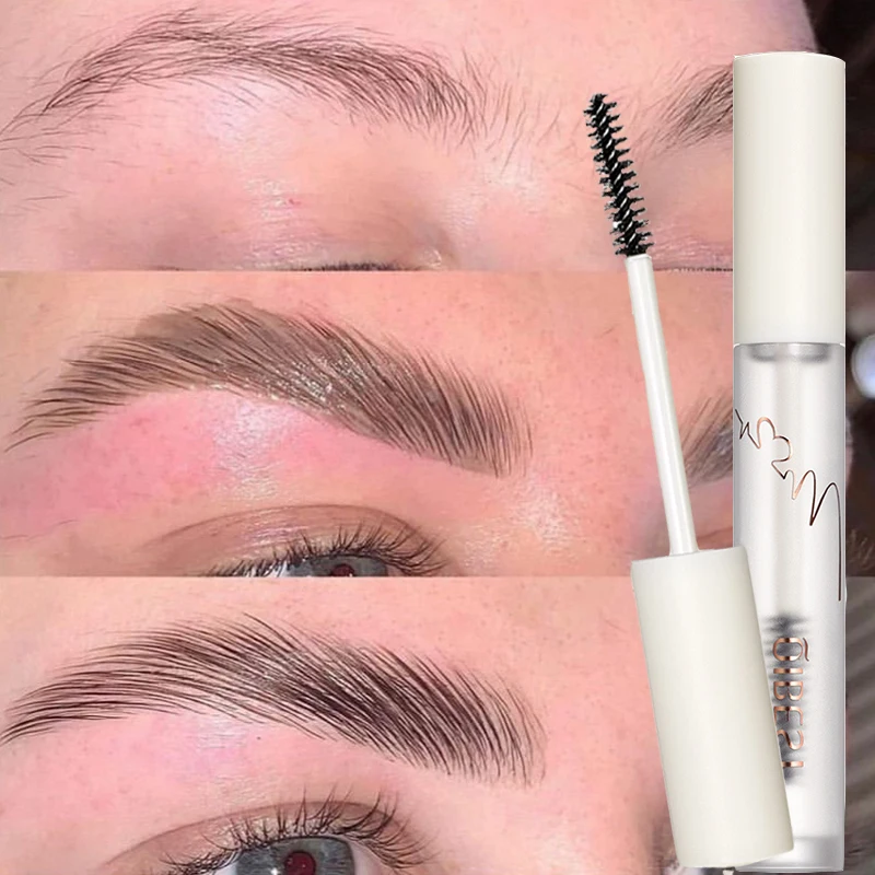 

3D Liquid Eyebrow Styling Gel Transparent Lasting Brow Setting Gel Waterproof Lasting Wild Eyebrow Fixing Soap Makeup Cosmetic