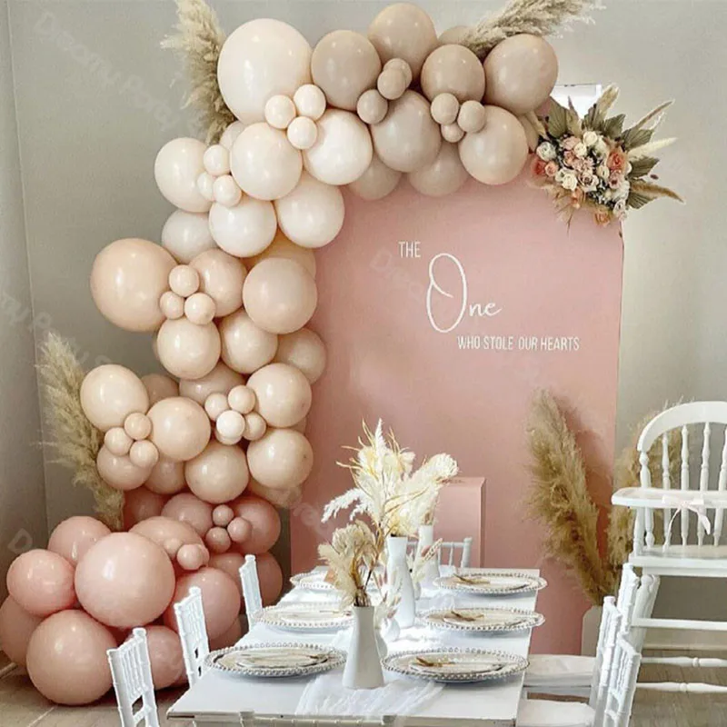 Palloncini rosa, 50 pezzi palloncini rosa pastello da 12 pollici in lattice rosa macaron per feste per bambini baby shower matrimonio, San Valentino decorazioni