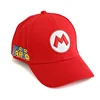 Game Super Mario Bros Anime Kids Cap Luigi Children’s Baseball Cap Mario Costume Sunshade Letter M Hat Kids Gift For Boys 5