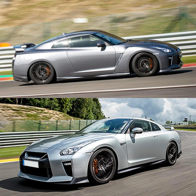 Oem 스타일 탄소 섬유 사이드 스커트, 화려한 품질, 닛산 Gtr R35 R32 R34 용