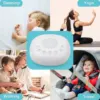 White Noise Sound Machine with 24 Soothing Sounds Sleep Aid for Babies Kids Adults Rechargeable Night Light Newborn Gifts 4