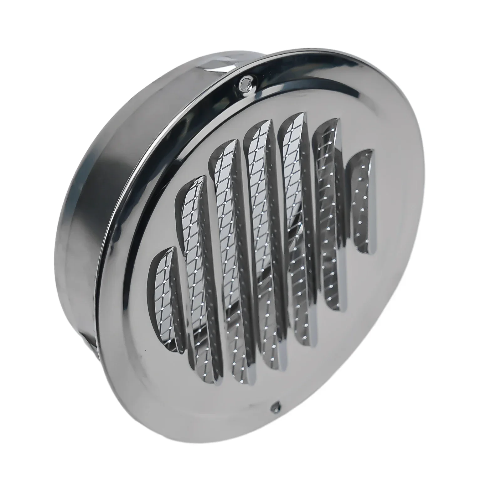 70 300mm Round Stainless Steel Vent Grille Exterior Wall Duct Ventilation Tools Exhaust Grille Cover Cooling Heating Vents Cap