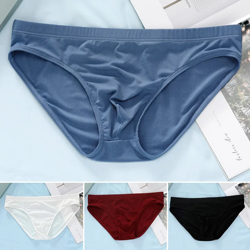 Sexy Mens Underwear Summer Ultra-thin Breathable Men's Panties Comfortable  Underpants Ice Silk Briefs Sexy Thong Transparent - AliExpress