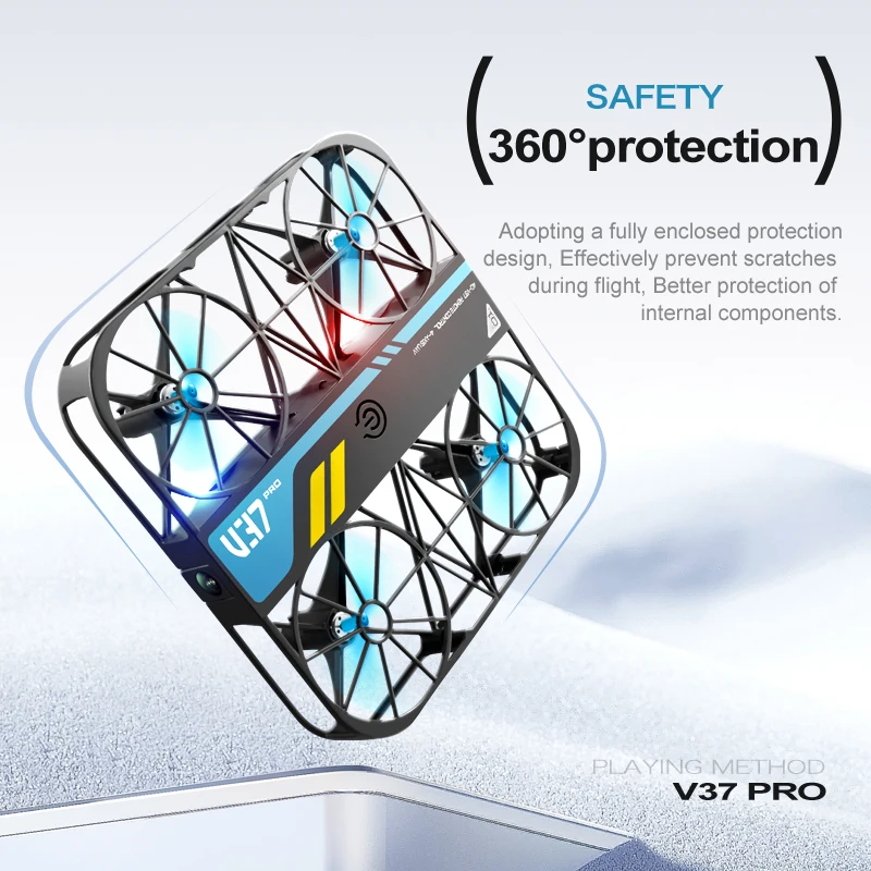 Drone 4DRC V37 8K WIFI FPV avec Caméra HD Pliable - Radiocommande