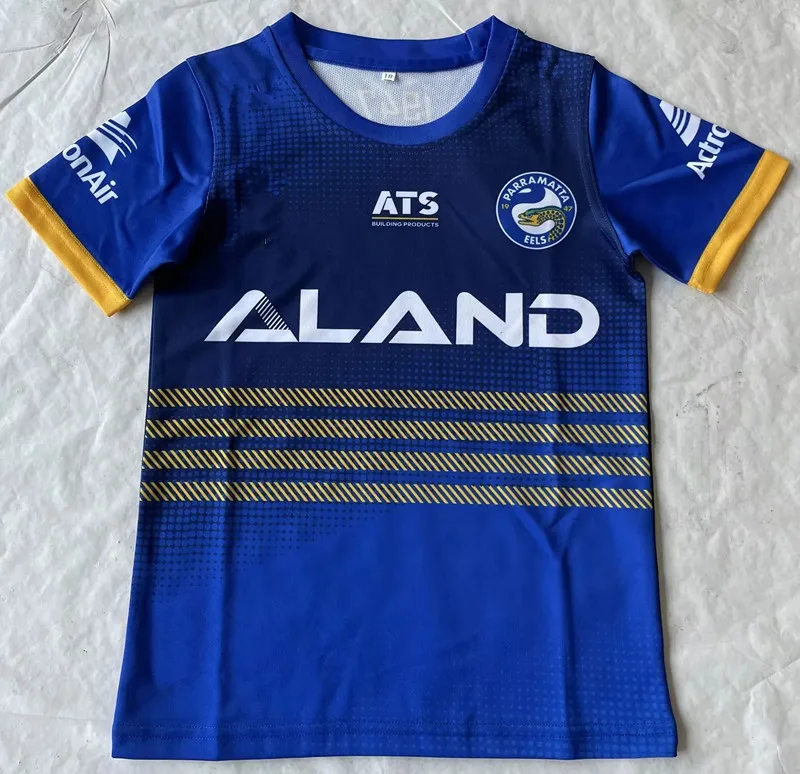 

2024 PARRAMATTA EELS Kids Home/Away/Rugby Jersey Size:16--26 (Custom name and number )