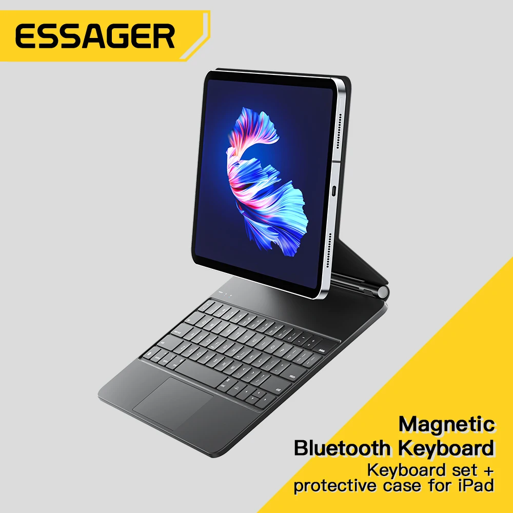 Essager Bluetooth Keyboards For iPad Pro 2021 2020 2018 11 12.9 Inch