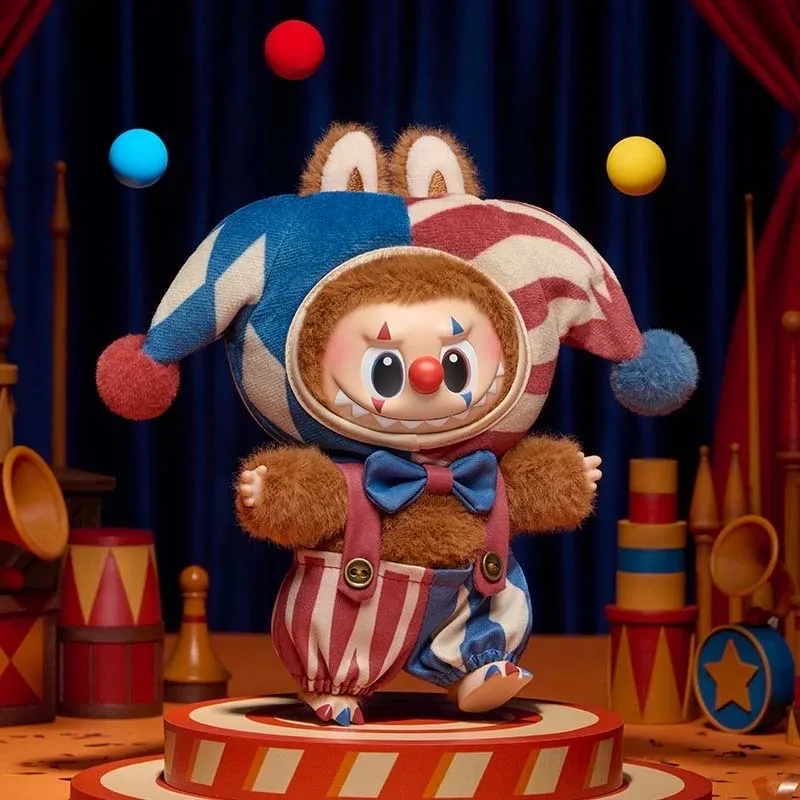 ぬいぐるみ why so serious popup LABUBU Genuine POP MART WHY SO SERIOUS Series Vinyl Plush Blind Box