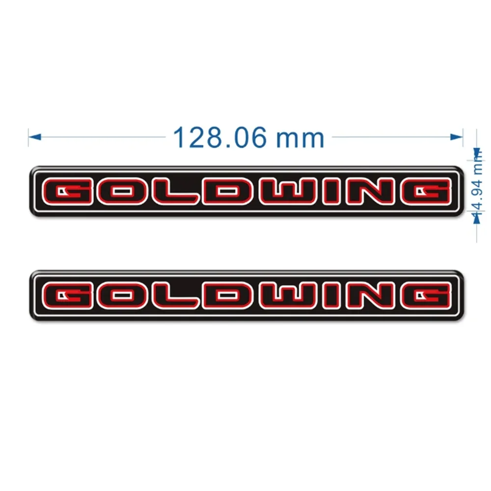 Stickers Decal Logo Symbol Mark For Honda Goldwing GL1800 Gold Wing Tour F6B GL 1800 ABS 3D Battery Cover Emblem Side Fairing oem battery door cover housing for sony xperia z1 compact d5503 white