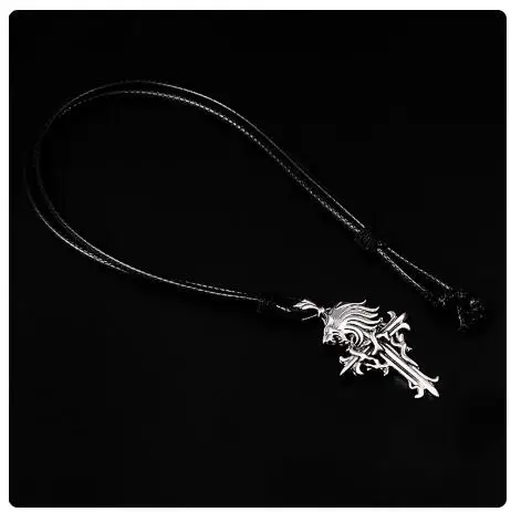 アクセサリー FINAL FANTASY VII SLEEPING LION HEART FINAL FANTASY SLEEPING LION HEART Griever Squall Necklace