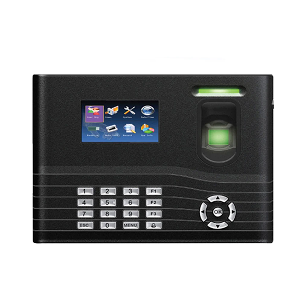 ZK IN01-A TCP/IP USB Biometric Fingerprint Door Access Control And Time Attendance System With Battery Optional RFID Card Reader