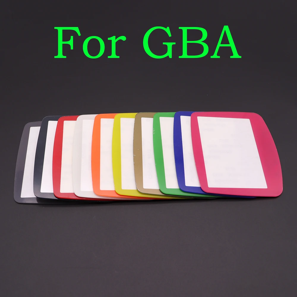 

Colorful For GBA Plastic Screen Replacement Plastic Display Protector Lens for Nintendo Gameboy Advance
