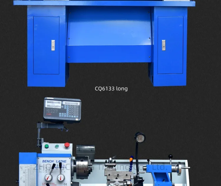 New Electric High-power Household Metal Lathe CQ6133 Desktop Lathe Small Process