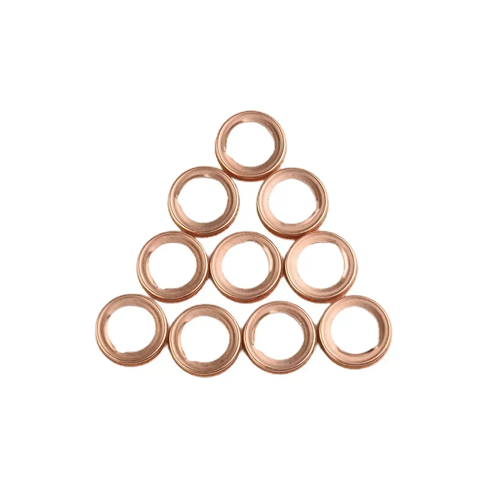 10PCS Gasket Washer 11026-JA00A Metal Oil Drain Plug Crush Replacement for Nissan