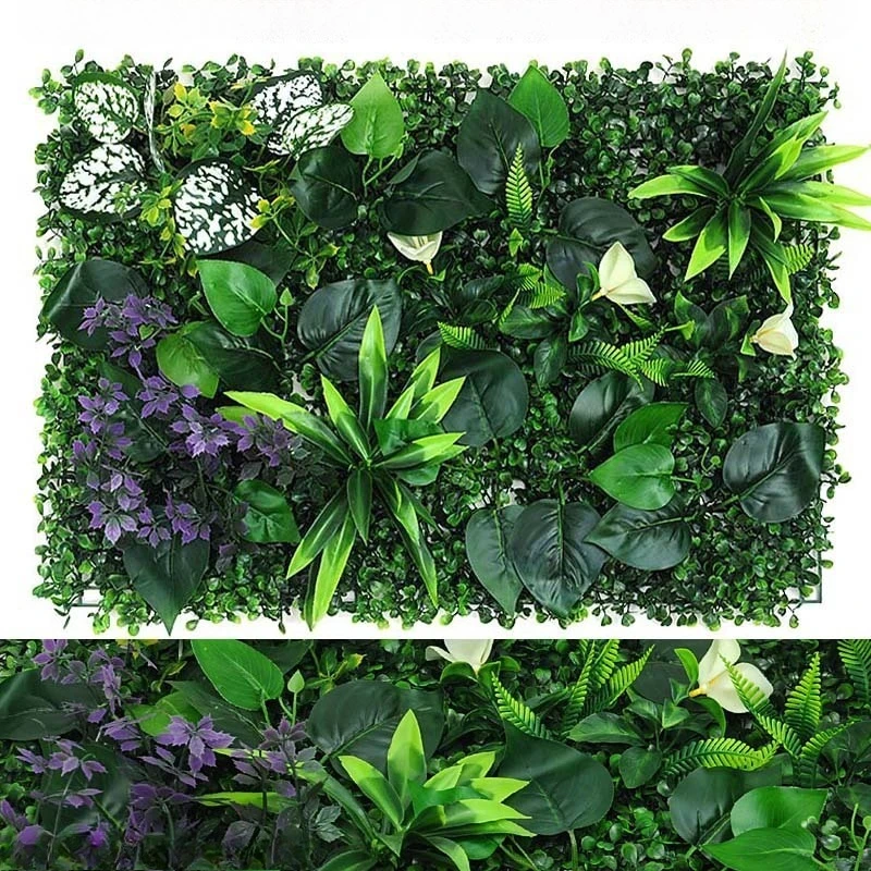 Artificial Plants Grass Wall Panel Boxwood Hedge for Indoor Outdoor Home Garden Vertical Decoration Fake Plant Grass Wedding Artificial Plants Grass Wall Panel Boxwood Hedge for Indoor Outdoor Home Garden Vertical Decoration Fake Plant Grass Wedding