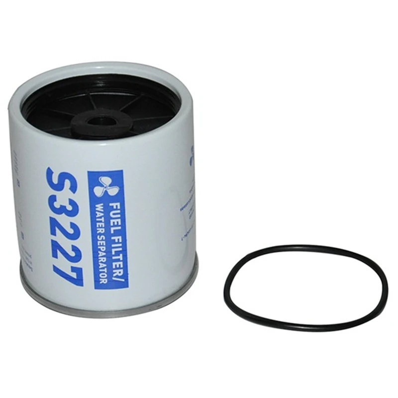 

2Pcs S3227 Outboard Marine Fuel Filter Elements Fuel Water Separator Filter Elements
