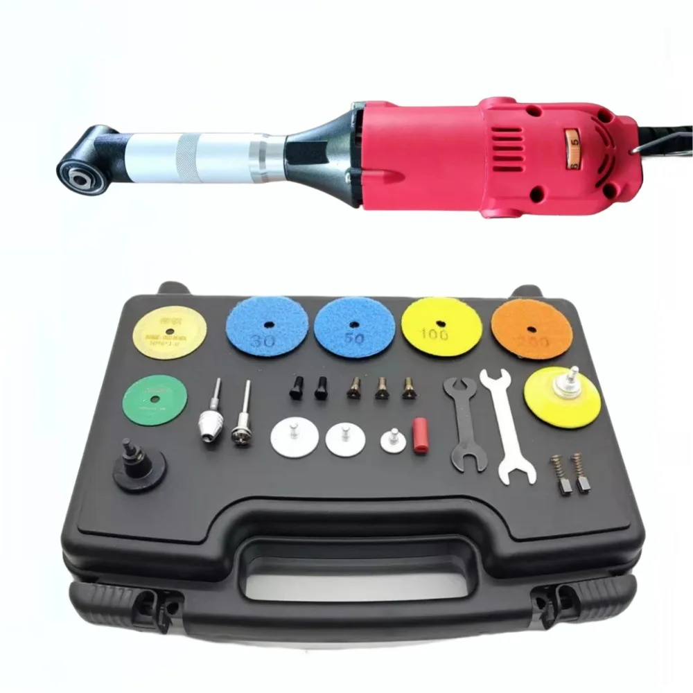 350W 90 Degree Bend right angle Jewelry Wood Electric Engraving Motor Grinder Mold Polishing Hanging Ceramic Tile Cleaning Tools