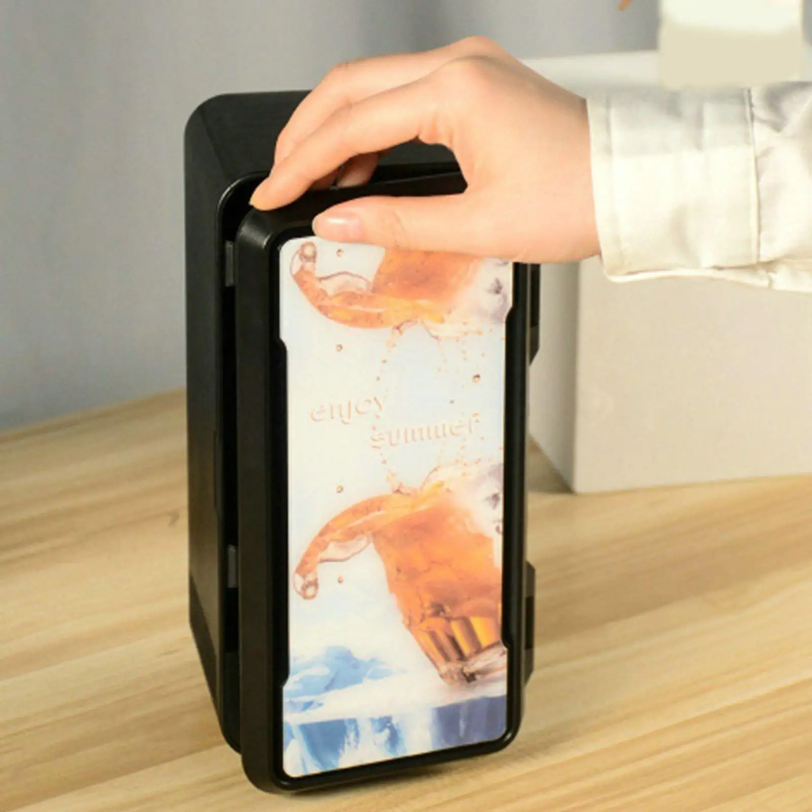 Portable Mini Fridge, Coffee Water Milk Cooler and Warmer, for Bedroom Dorm Car Laptop PC Computer