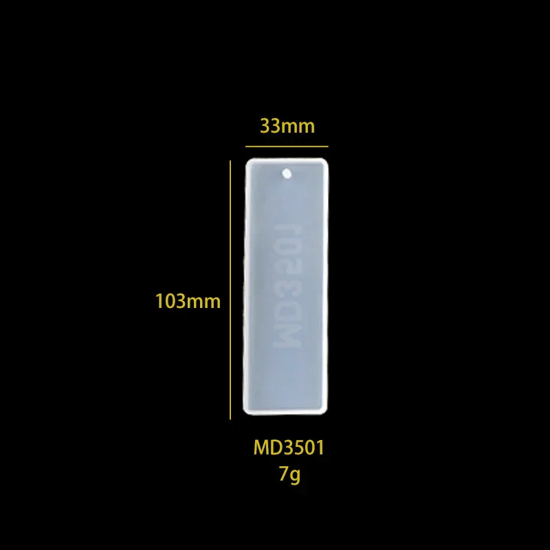 Bookmark Resin Mold Kit，Resin Bookmark Mold,Rectangle 6 Cavity Silicone  Bookmark Molds for Epoxy Resin - AliExpress