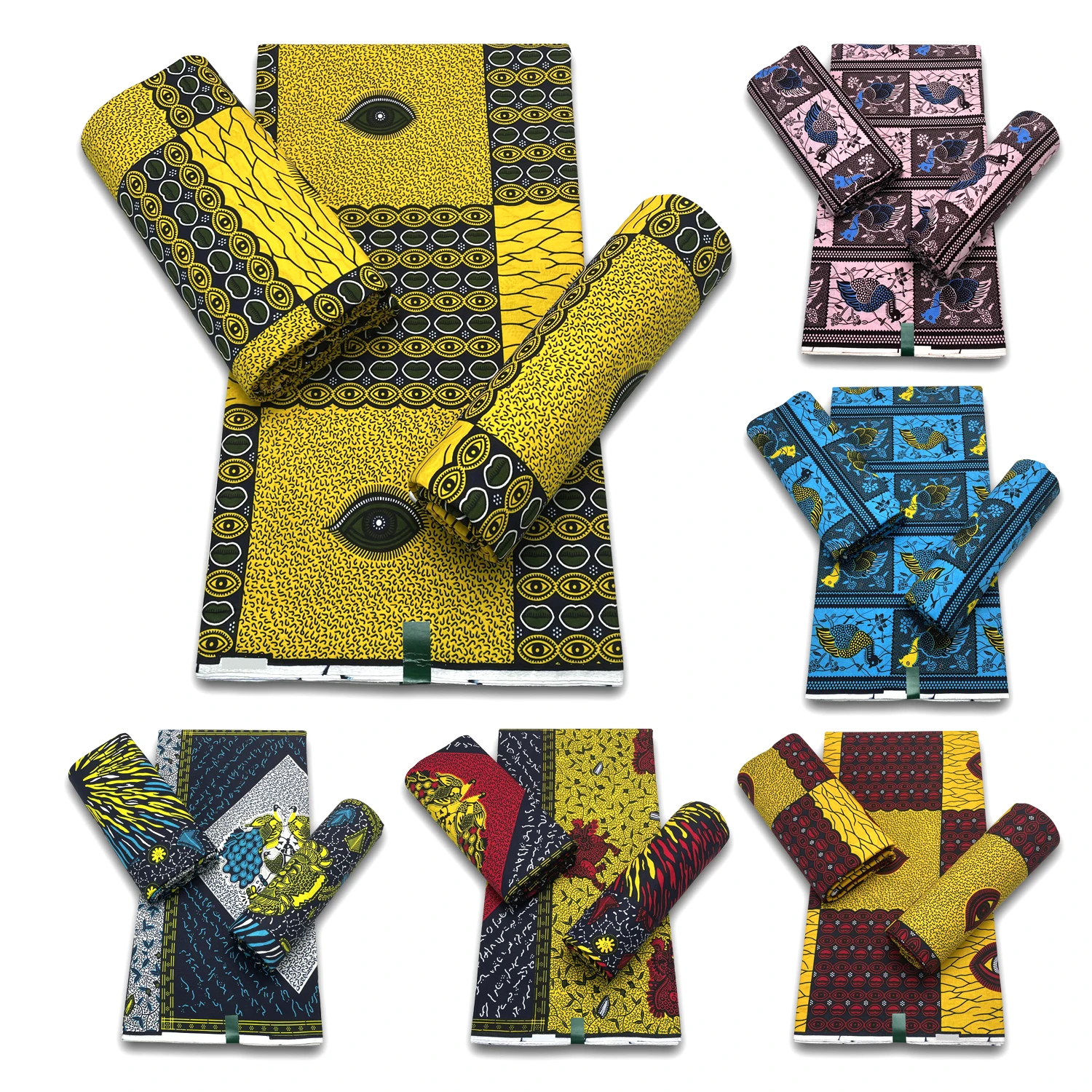 Guaranteed Veritable African Real Wax Prints Fabric Ghana Style Ankara