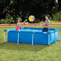 Piscine gonflable hors sol en PVC plastique portable, grande taille, pour enfants et adultes 3