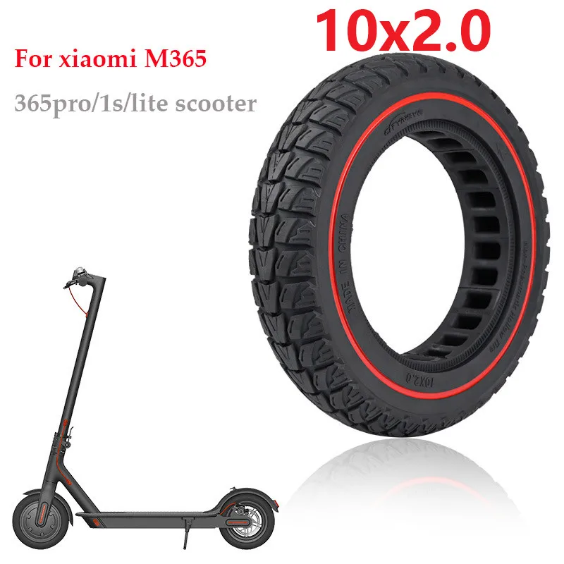 

10x2 сплошная шина, 10-дюймовая шина для внедорожника Xiaomi Mijia M365 Pro/1s/lite, аксессуары для электрического скутера