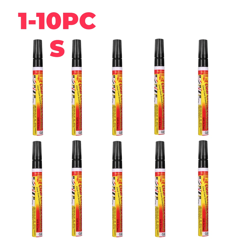 Car Scratch Remover Pen Car Paint Pen 1-10pcs Fix It Pro Clear Coat Application Scratch Repair