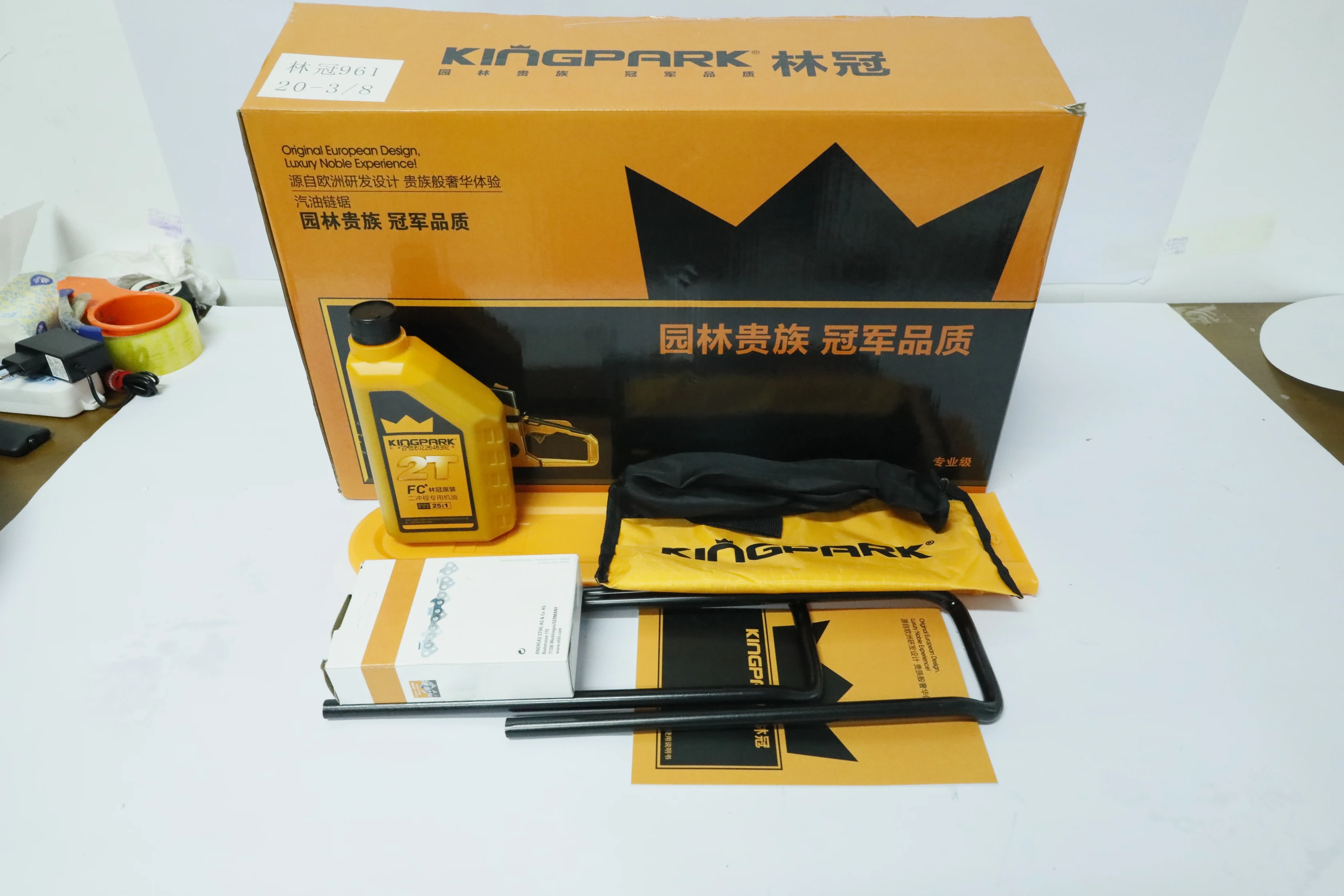 Kingpark Garden Tools Tree Wood Cutter Power 58CC Chain Saw For r Dealer