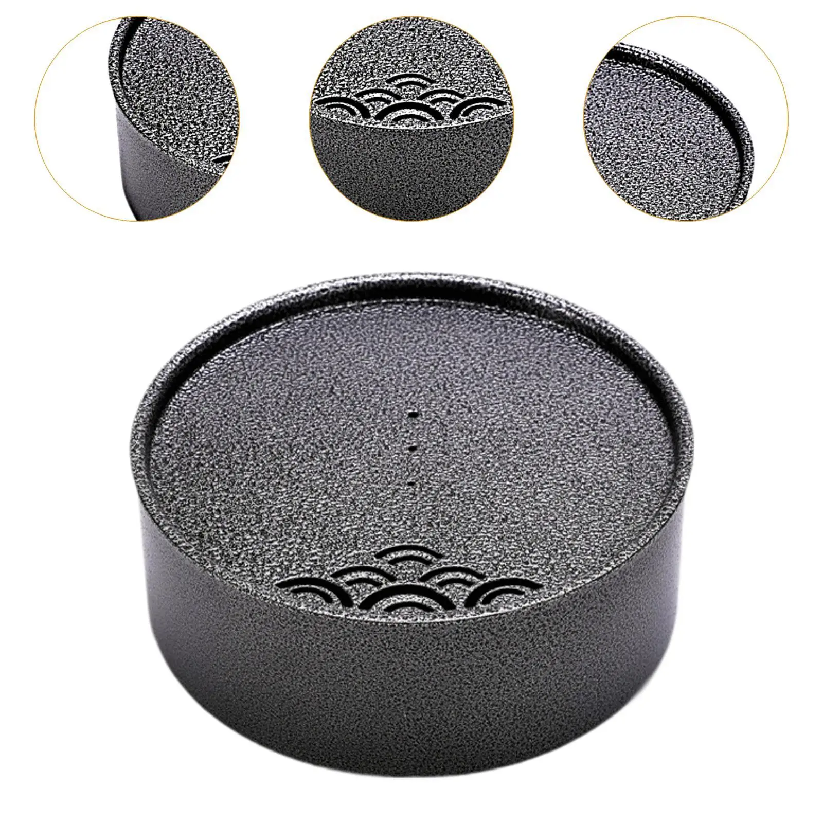 Tea Tray Hollow Tea Serving Plate Enthusiasts Gifts Holder Teacup Plate