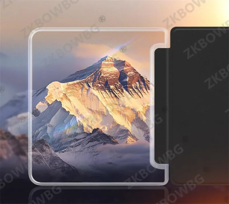 Clear Acrylic Back Case with Hand Strap