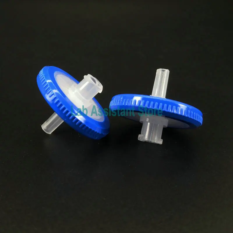 Laboratory Disposable Syringe Filter Nylon Organic Water System PTFE 13/25mm 0.22um 0.45um 100pcs/box