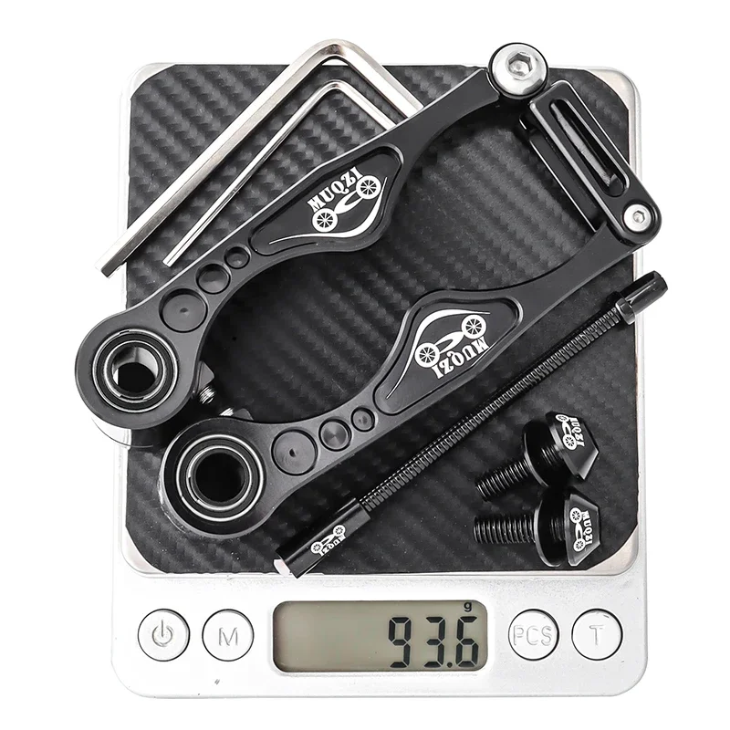MUQZI Bicycle V Brake Caliper MTB Road Folding Bike CNC V Brake Caliper For Front/Rear Wheel Long & Short Arm Set