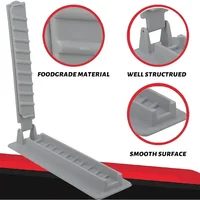 Moule à Kebab en plastique, presse à Kabob, brochette de viande pour Barbecue, outil manuel de fabrication de Kebab, Gadget de Barbecue, moule à presse à Kebab en plastique 4