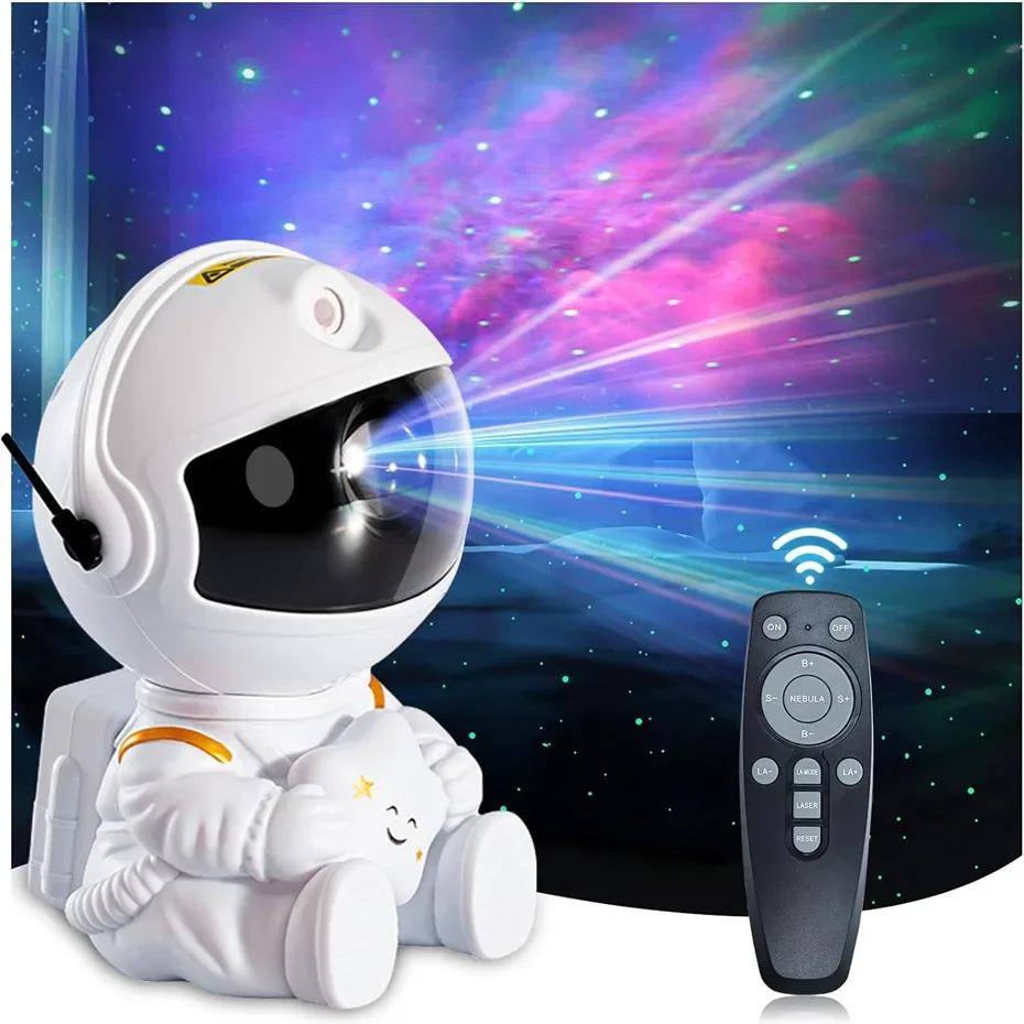 

Astronaut Starry Sky Projector Night Light Galaxy LED Projection Night Lamp Bluetooth Speaker For Kids Bedroom Home Party Decor