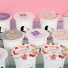 Milk Tea Sealing Film Milk Tea Shop Specific Paper Film Beverage Juice PP Plastic Cup and Paper Cup Universal 1600 Sheets/roll 3