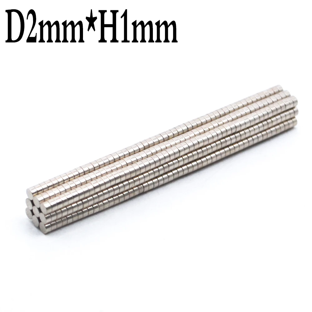 Neodymium Magnets 1mm Thick Super Strong Magnets NdFeB Neodymium Thin Small Disc Magnet Permanent N35 Dia 1/2/3/4/5/6/8/10/12/15/18/20mm