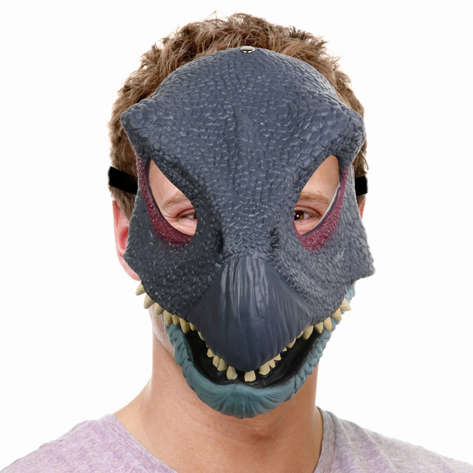 2022 Halloween Dinosaur Mask Open Mouth Mask Horror Hat Masks Supplies For Halloween Festival Party Costume Cosplay _ - AliExpress