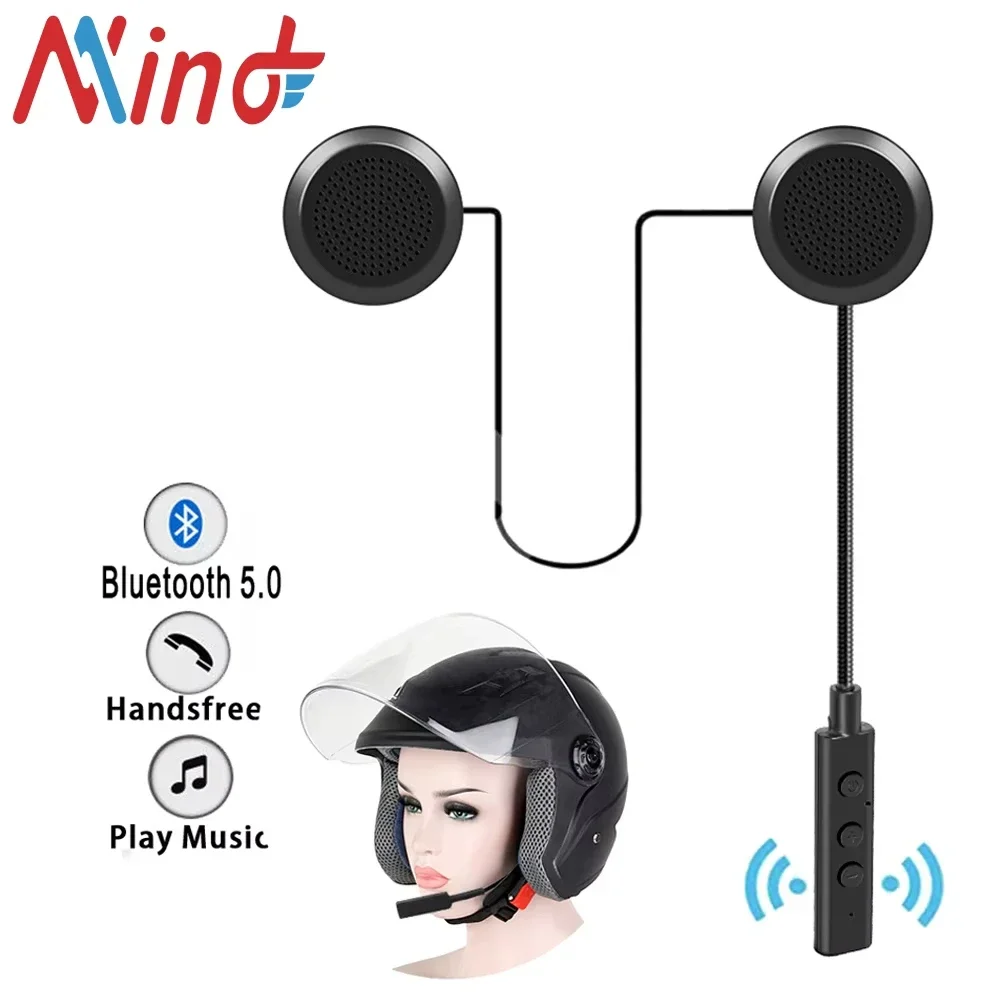 Velev Headset Bluetooth Motorcycle Wireless