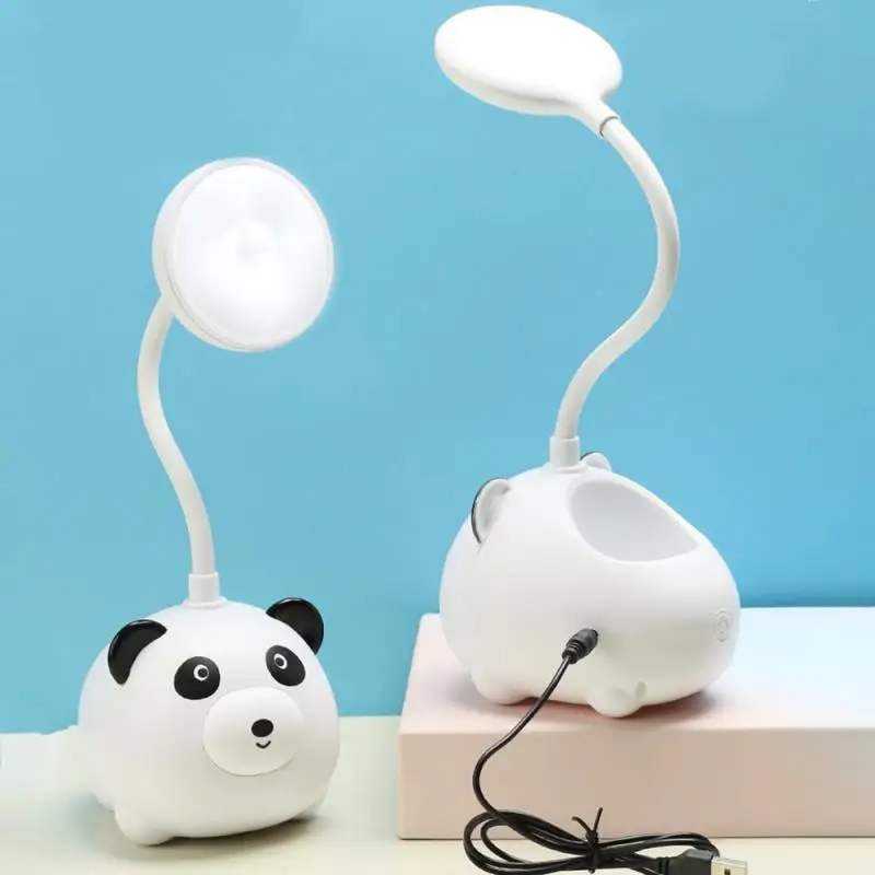 

Creative Usb Table Light Cute Reading Lamp Desk Lamp Table Light Table Lamp Panda Table Lamp Cartoon Panda Penholder Lamp