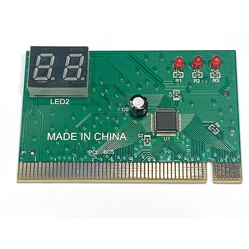 PCI Debug Card 2-Digit PC Motherboard Tester for Desktop PC EM88
